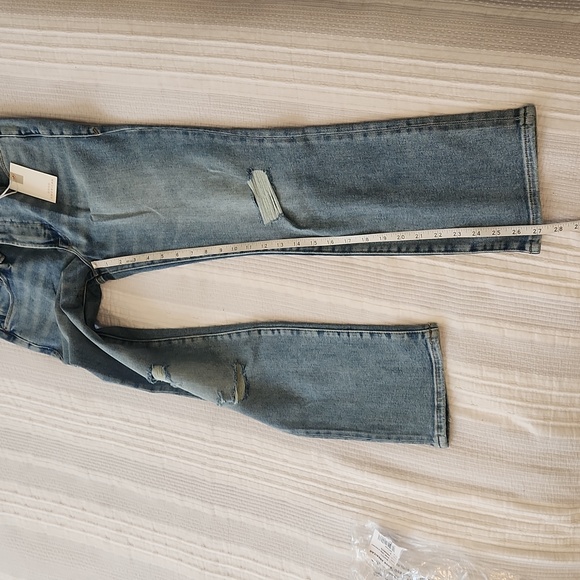 Good American Good Legs Straight Jeans in blue size 6 new with tag - Picture 17 of 17